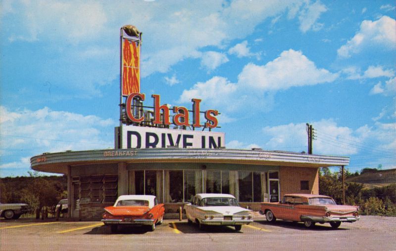vintage american restaurant photos
