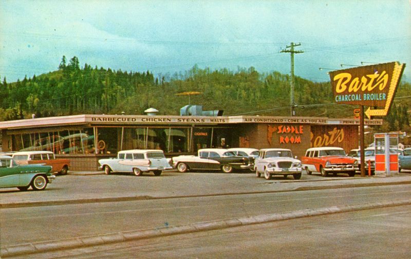vintage american restaurant photos