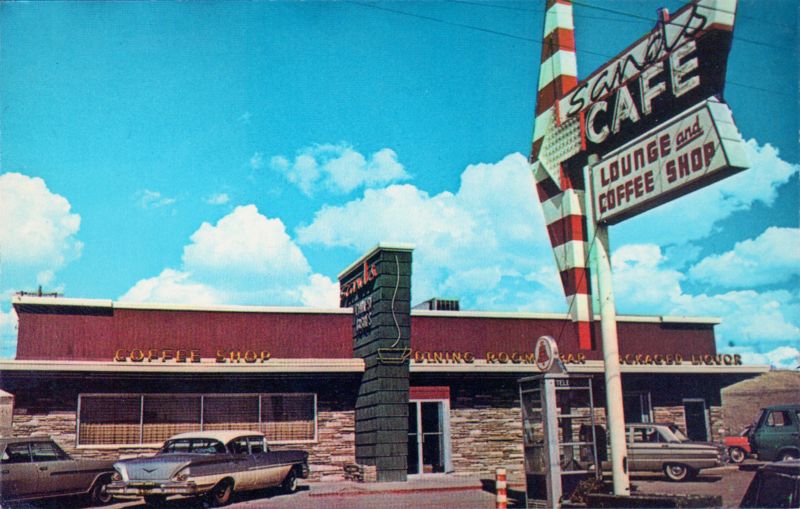 vintage american restaurant photos