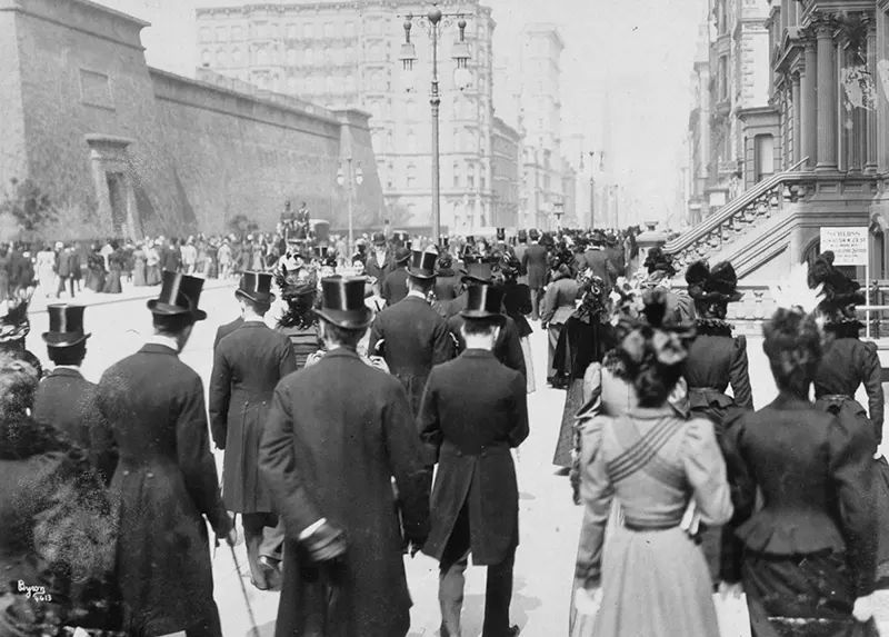 New York Easter Parade old photos
