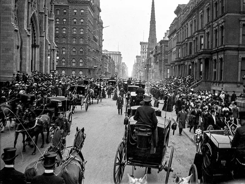 New York Easter Parade old photos