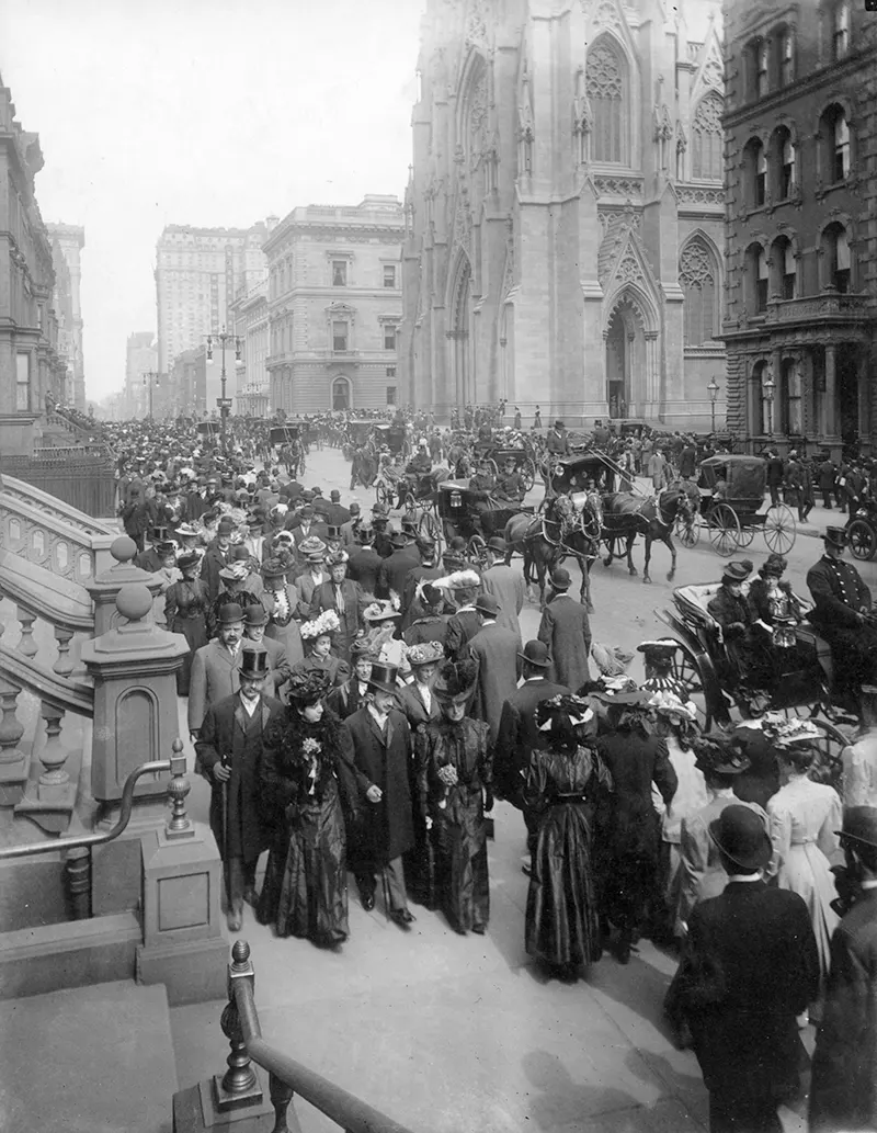 New York Easter Parade old photos
