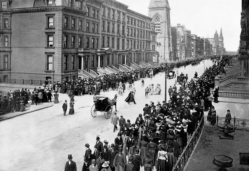 New York Easter Parade old photos
