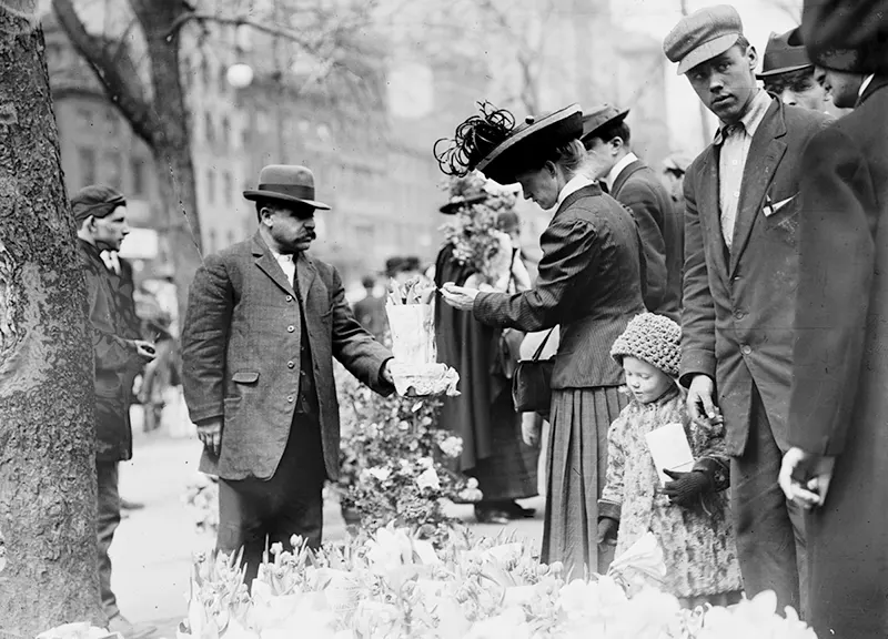 New York Easter Parade old photos