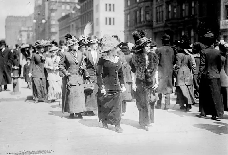 New York Easter Parade old photos