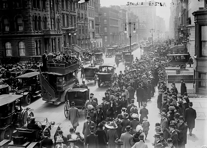 New York Easter Parade old photos