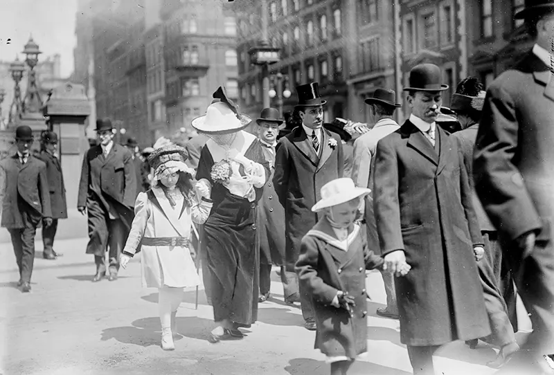 New York Easter Parade old photos