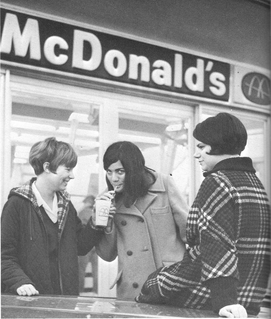McDonalds old photos original menu advertisements