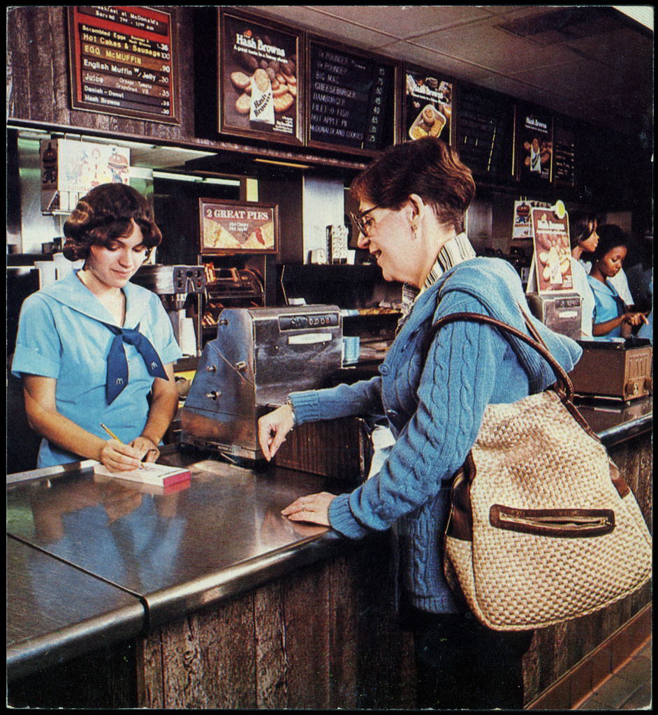 McDonalds old photos original menu advertisements