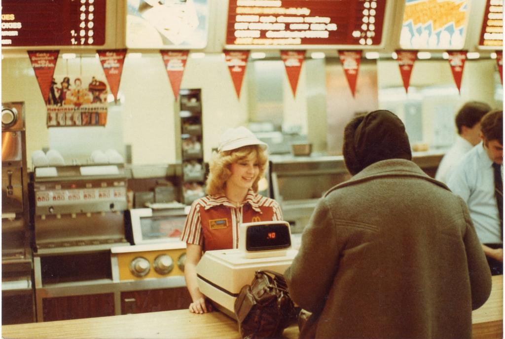 McDonalds old photos original menu advertisements