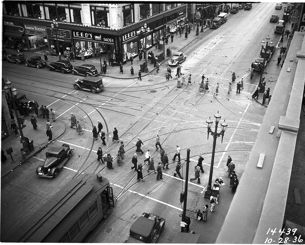 Seattle vintage photos from 1930s 1940s