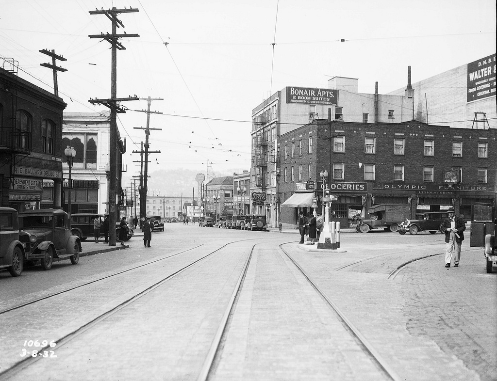 Seattle vintage photos from 1930s 1940s