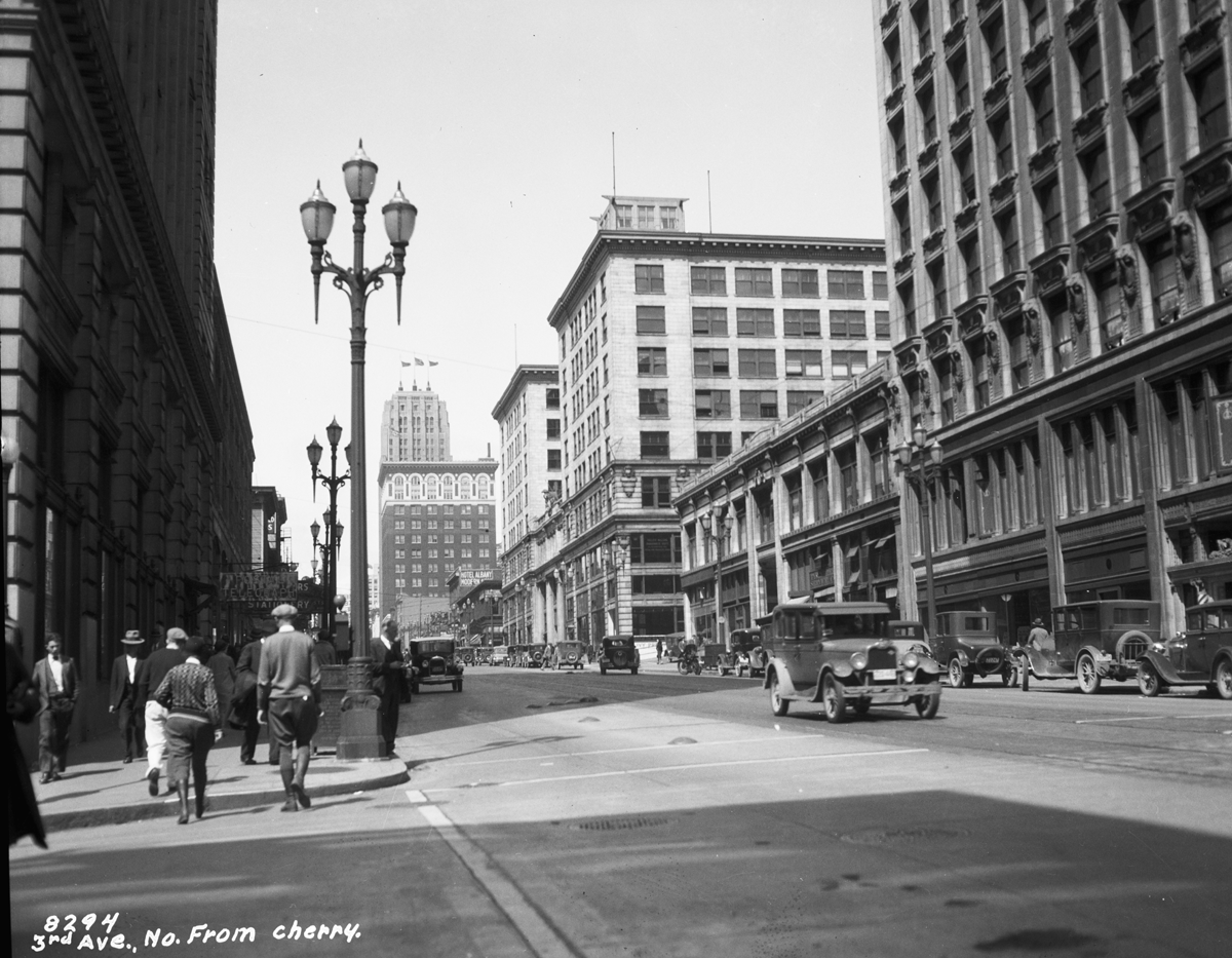 Seattle vintage photos from 1930s 1940s