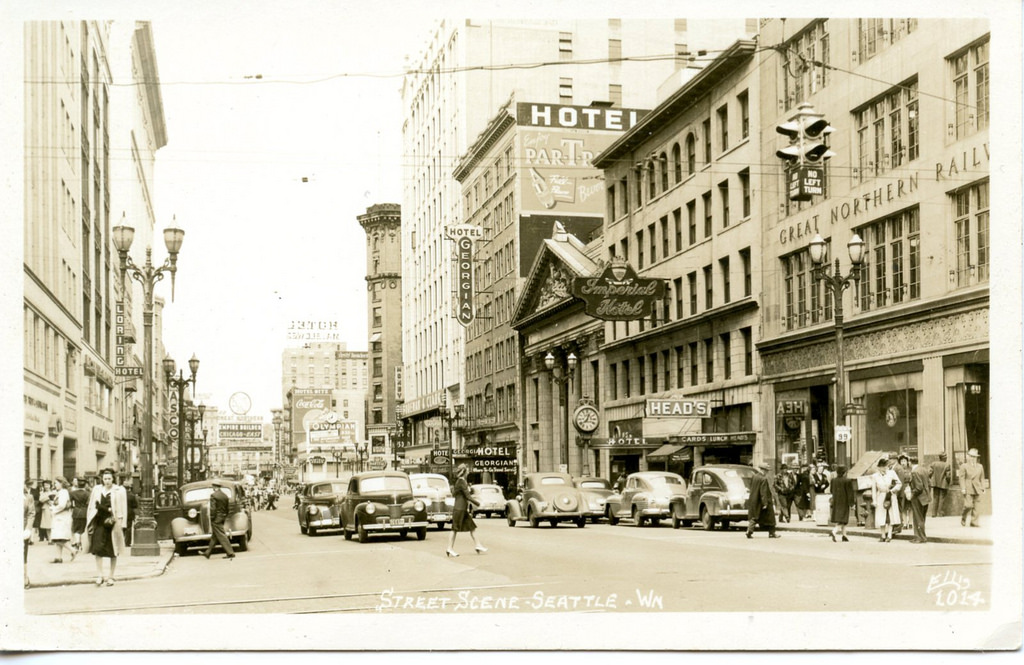 Seattle vintage photos from 1930s 1940s