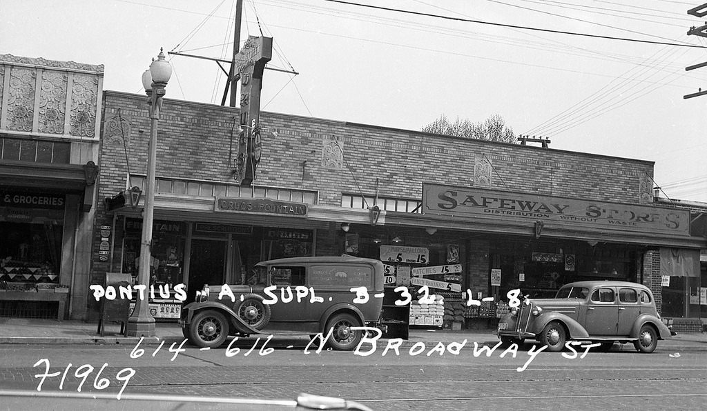Seattle vintage photos from 1930s 1940s