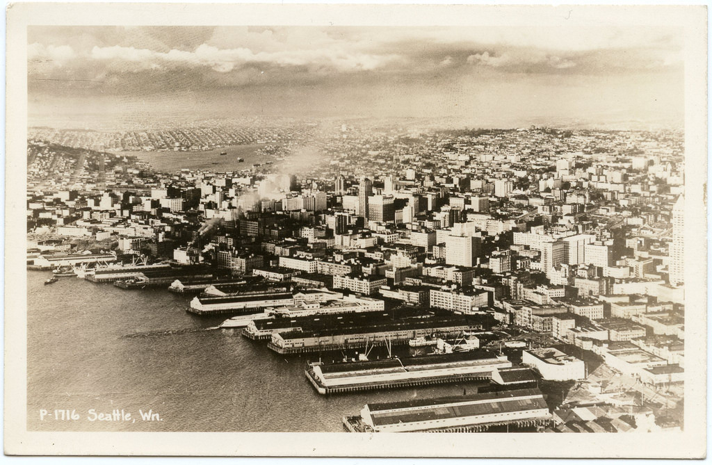 Seattle vintage photos from 1930s 1940s