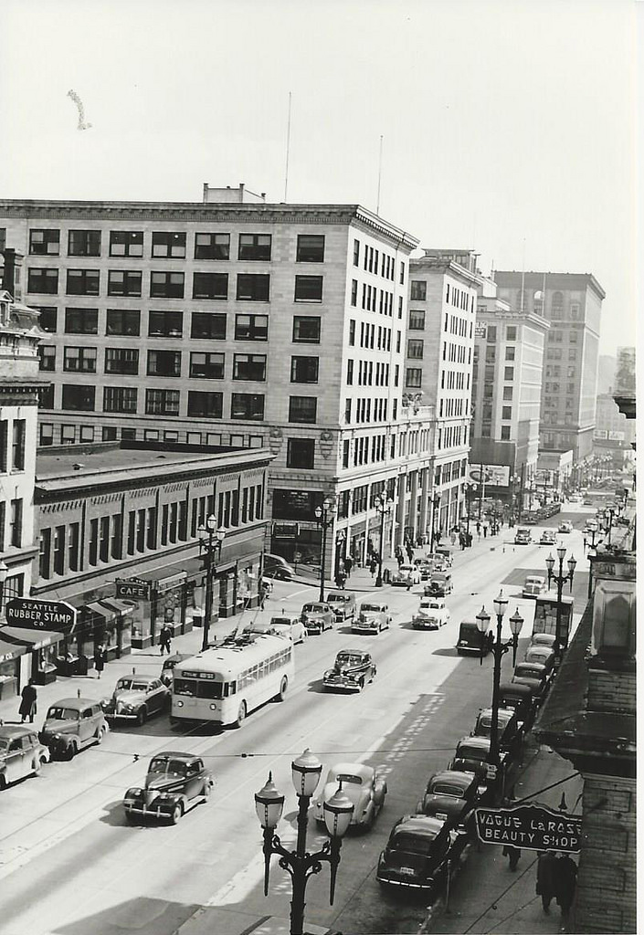 Seattle vintage photos from 1930s 1940s
