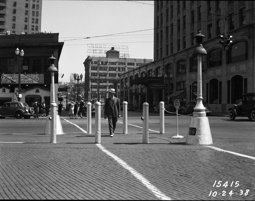 Seattle vintage photos from 1930s 1940s