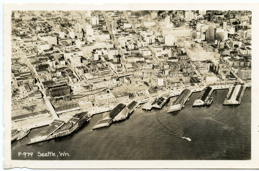 Seattle vintage photos from 1930s 1940s