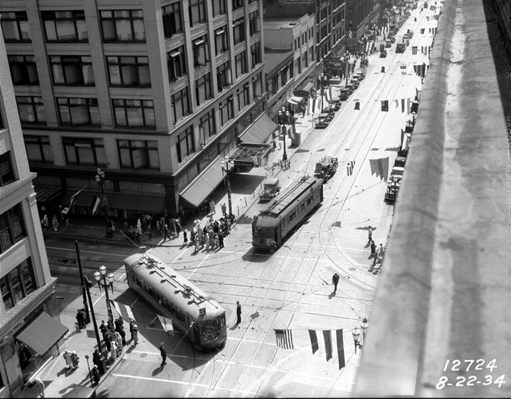 Seattle vintage photos from 1930s 1940s