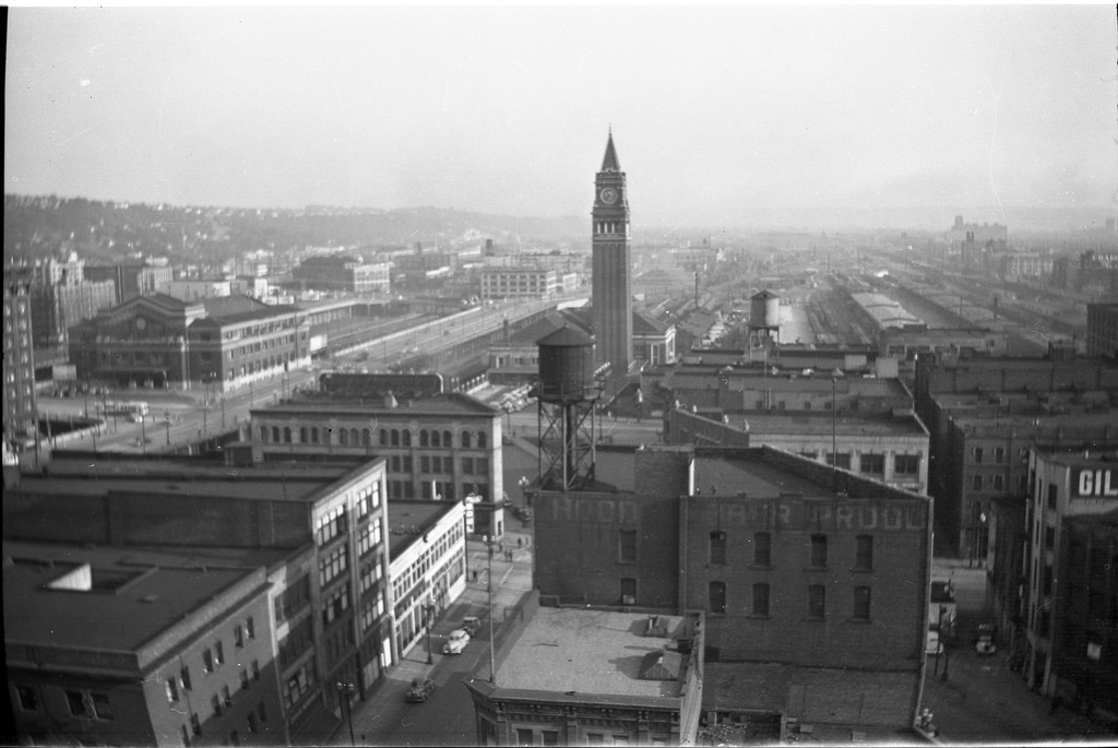 Seattle vintage photos from 1930s 1940s