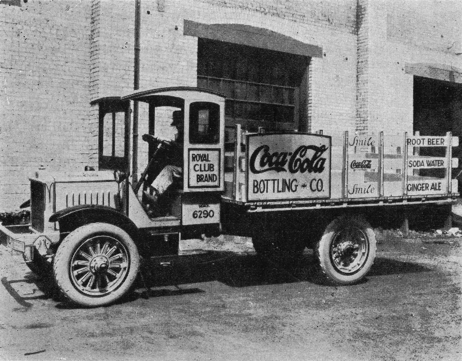 Old Photos Coca-Cola Advertising Delivery Trucks