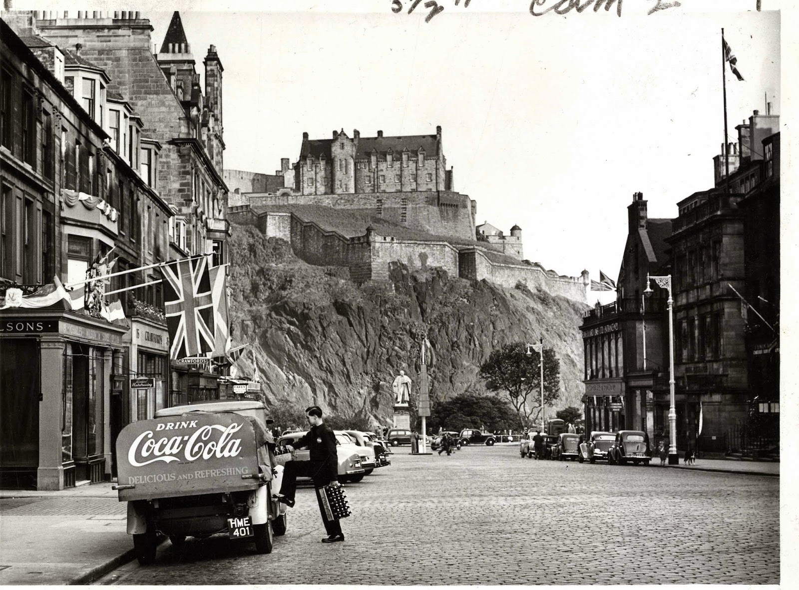Old Photos Coca-Cola Advertising Delivery Trucks
