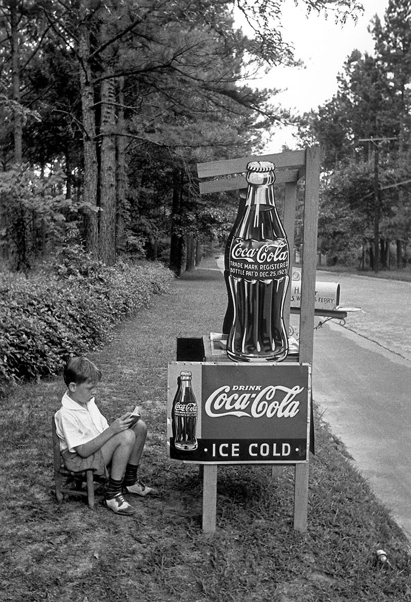 Old Photos Coca-Cola Advertising Delivery Trucks