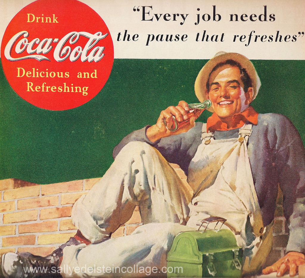 Old Photos Coca-Cola Advertising Delivery Trucks