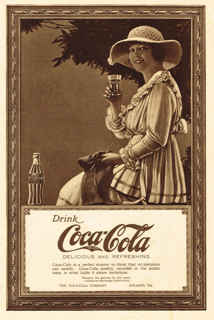 Old Photos Coca-Cola Advertising Delivery Trucks