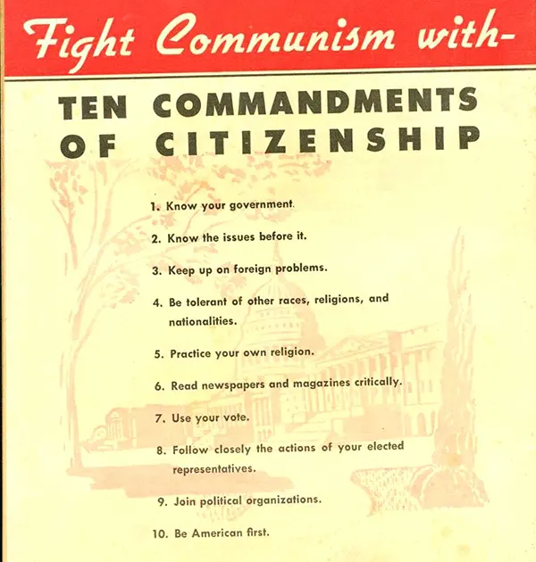 Red Scare Comic Book: Is This Tomorrow: America Under Communism!