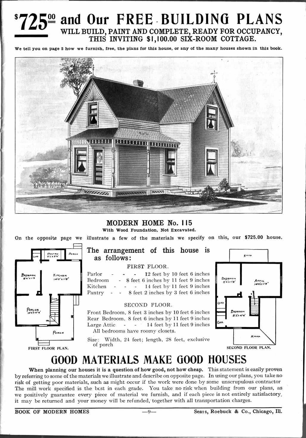 sear catalogs mail order kit houses photos