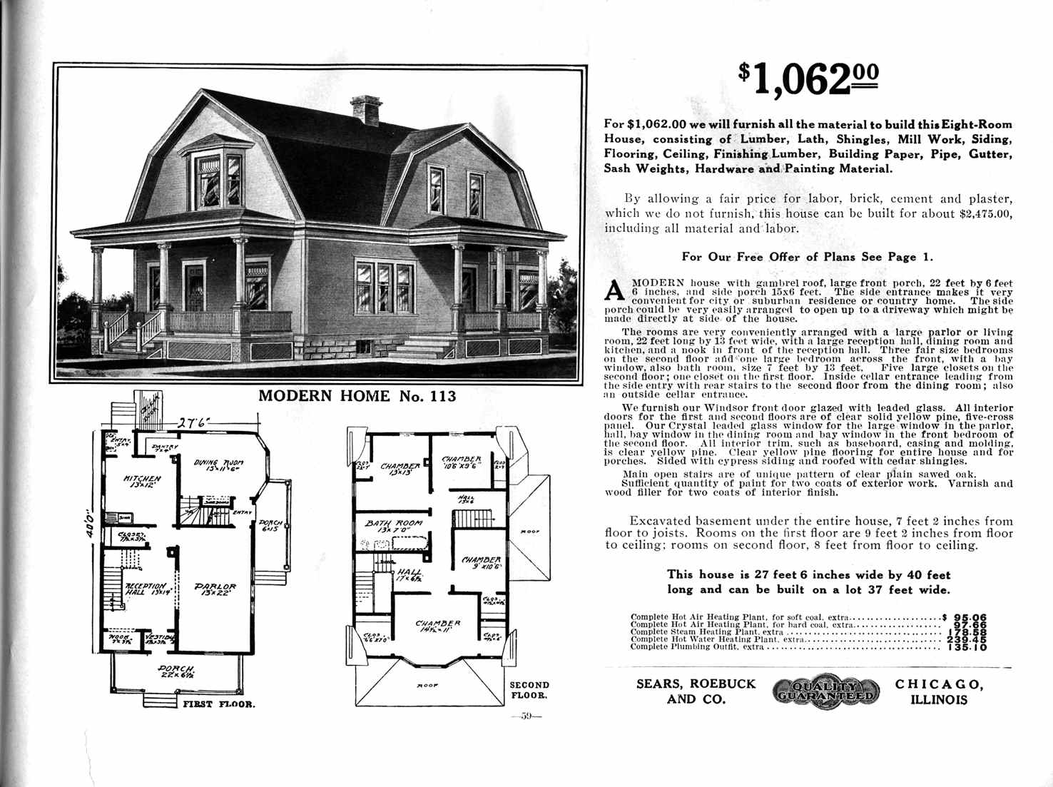sear catalogs mail order kit houses photos
