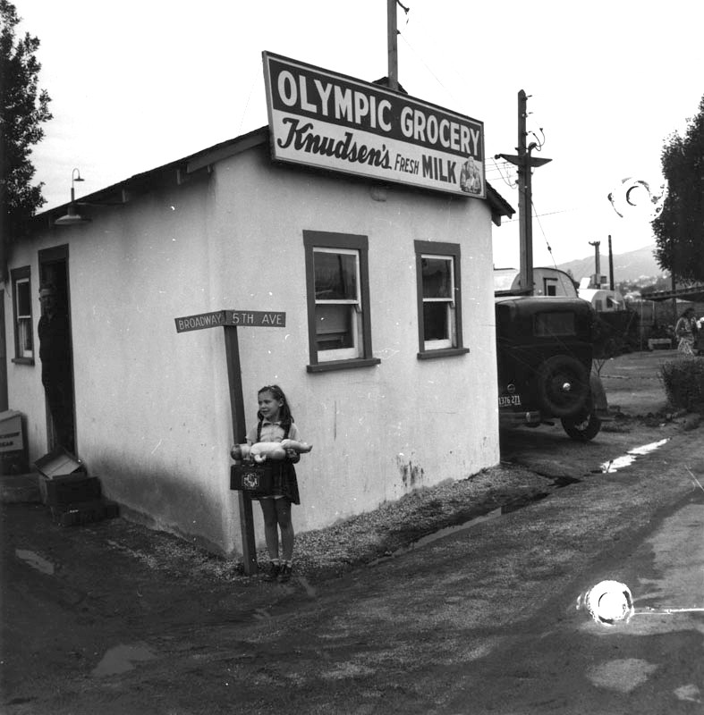 los angeles street scenes 1930s
