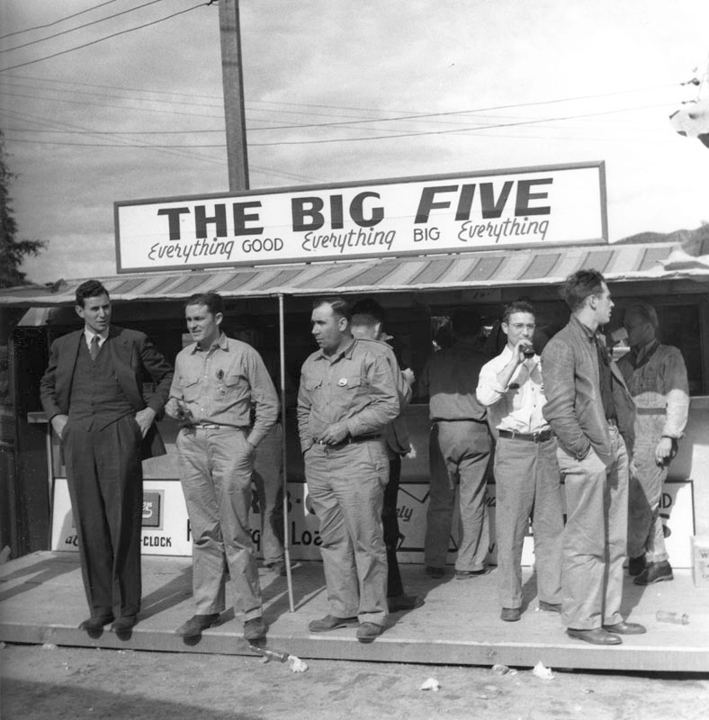 los angeles street scenes 1930s