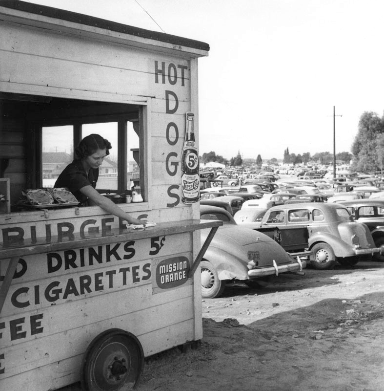 los angeles street scenes 1930s