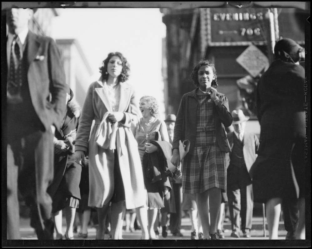 los angeles street scenes 1930s