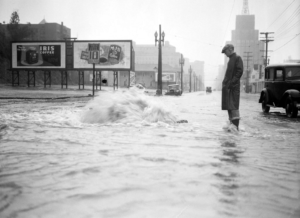 los angeles street scenes 1930s