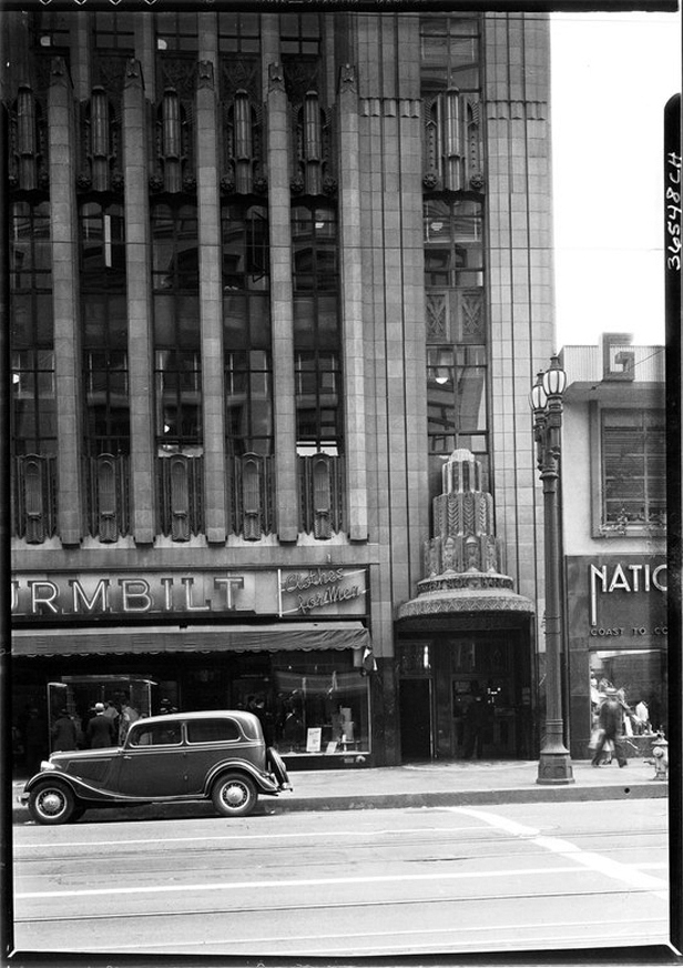 los angeles street scenes 1930s