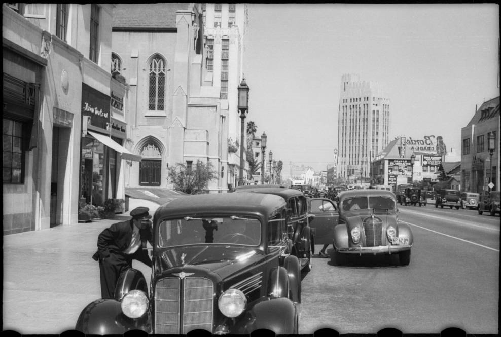 los angeles street scenes 1930s