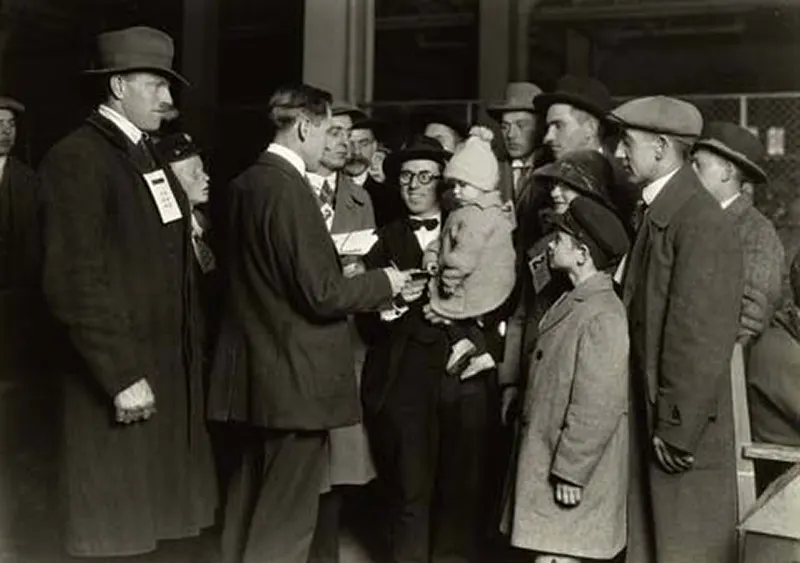 new immigrants America old photos