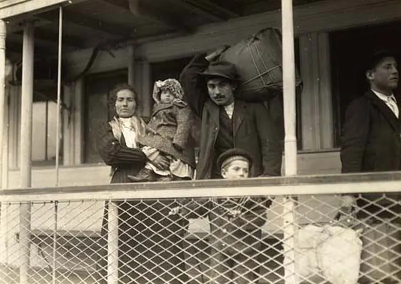 new immigrants America old photos