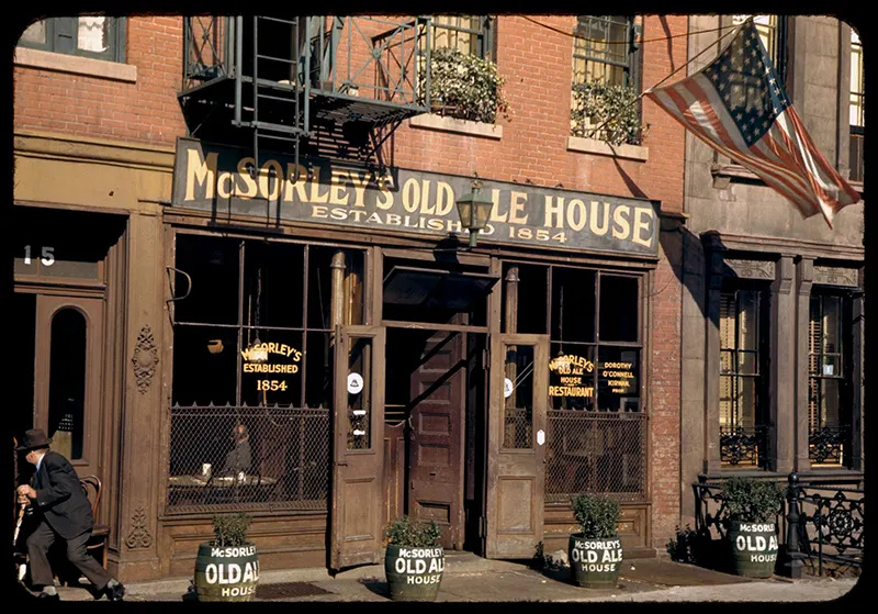 Manhattan in Kodachrome Photos 1940s