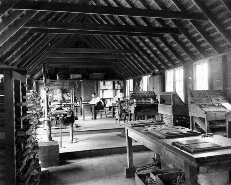 Vintage photos inside the Shops and Stores in Early 20th century