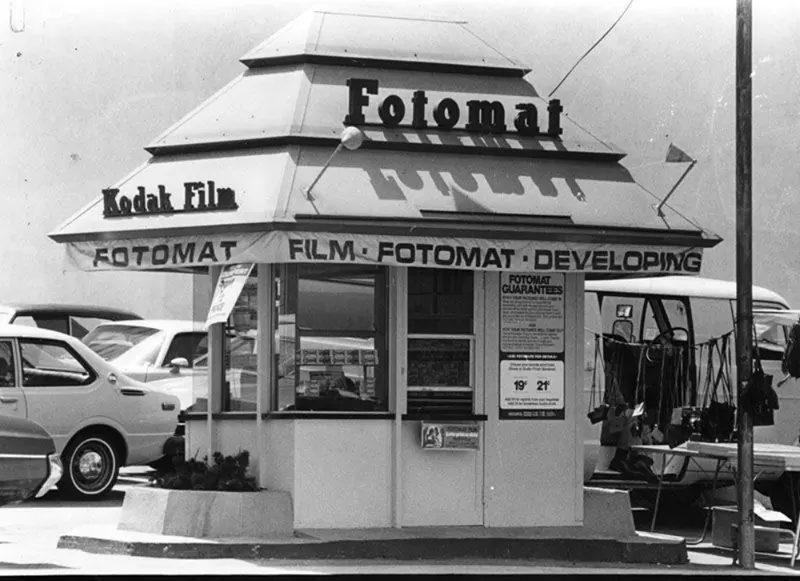 Fotomat Booth Old Photos