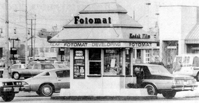 Fotomat Booth Old Photos
