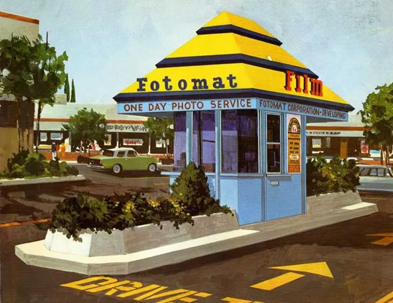 Fotomat Booth Old Photos