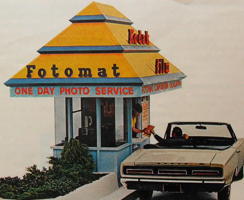 Fotomat Booth Old Photos