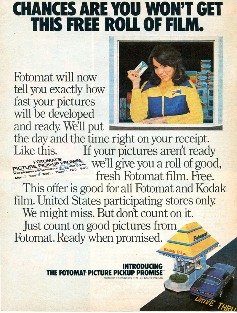 Fotomat Booth Old Photos