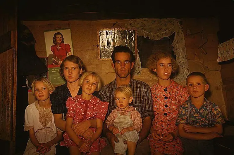 Great Depression Color Photos